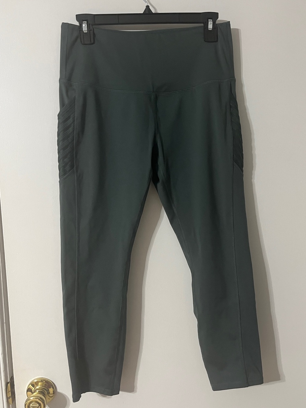 LegEnd Military Chevron Inspired Sage Green Leggings